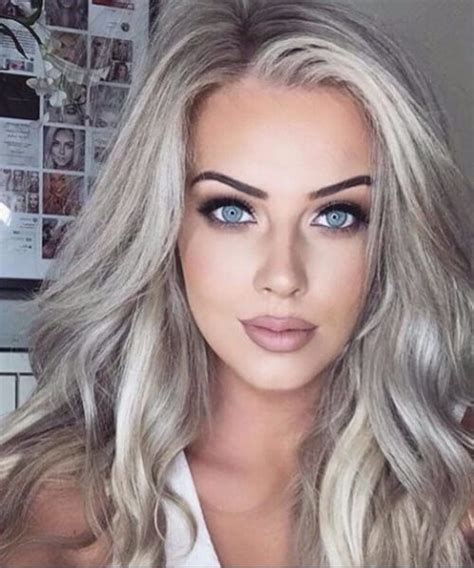 Grey Eyes Best Hair Color 2018 For You Fashionre