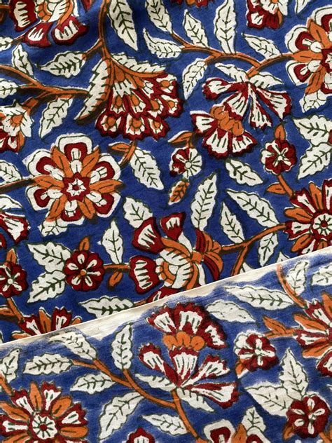 Indian Hand Block Print Simply Fabrics