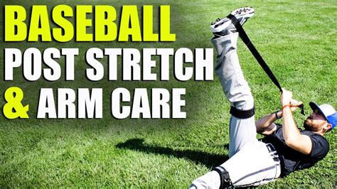 Baseball Training Post Workout Stretch Athletic Stretching Strap