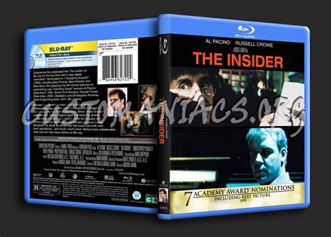 The Insider Blu Ray Cover Dvd Covers And Labels By Customaniacs Id