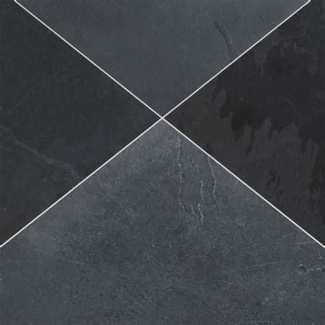 We offer a wide variety slate tile in Montauk Black 16X16 Honed - Floor Tiles USA