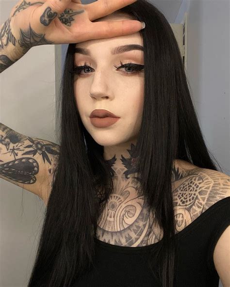 Makeup Tattoos Body Art Tattoos Girl Tattoos Tattoos For Women Tattoed Women Tattoed Girls