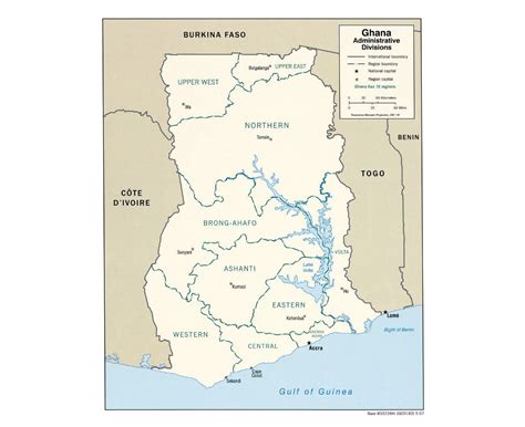 Maps Of Ghana Collection Of Maps Of Ghana Africa Mapsland Maps