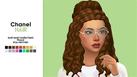 Sims 4 Cc Maxis Match Hair Bun Tutorial Pics
