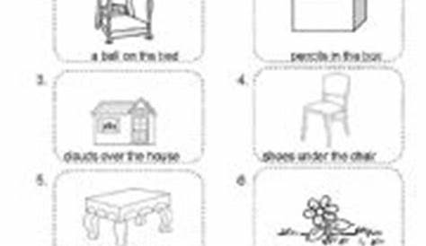 15 Best Images of Position Words Worksheets For Preschool