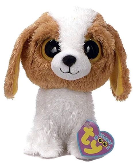 Ty Beanie Boos Cookie The Dog Glitter Eyes Small 6 Plush