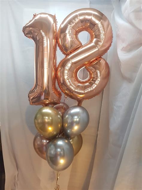 Number Balloon Bouquet Ubicaciondepersonascdmxgobmx