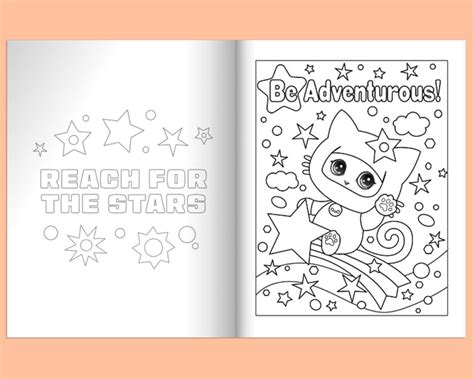 Personalized ninja kitties coloring book panda kitty