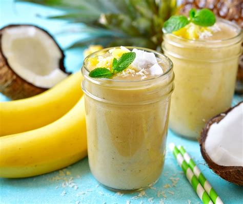 High Protein Pineapple Smoothie For Weight Loss