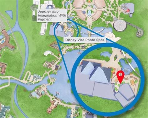New Disney Visa Photo Spot Location Now Open At Epcot Chip And Company Disney Visa Disney
