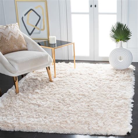 Mercer41 Chamira Abstract Handmade Tufted Area Rug In Creamy Ivory