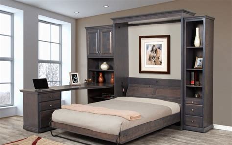 Get Creative With A Murphy Bed And A Side Desk Wallbeds N More Pasadena