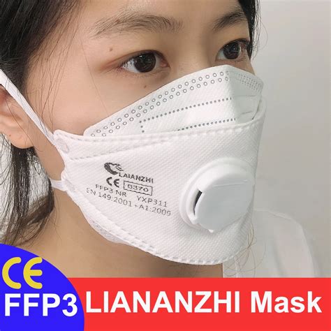 Laianzhi Ce Ffp3 Face Masks Valve Protective Disposable Virus Face Mask