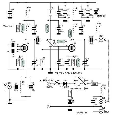 Antenna Amplifiers Circuits And Projects