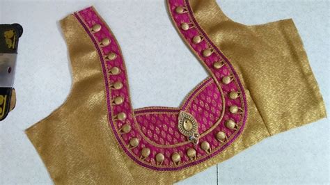 latest pattu saree blouse back neck designs cutting and stitching 30 latest blouse back neck