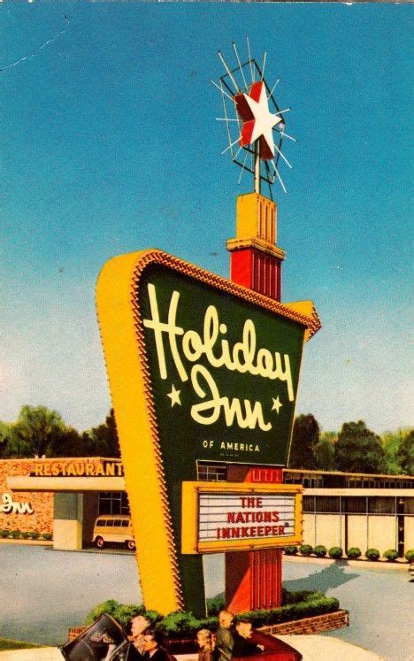 I Remember Seeing These As A Kid I Miss Them Holiday Inn Vintage