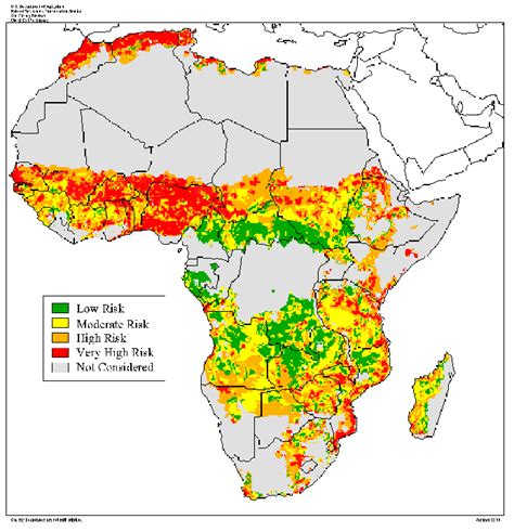 Map Of Drought In Southern Africa My Maps
