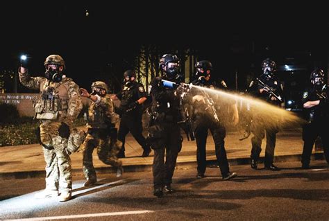 Tear Gas Sprayed On Portland Protesters Revealed To Contain Toxic Metal