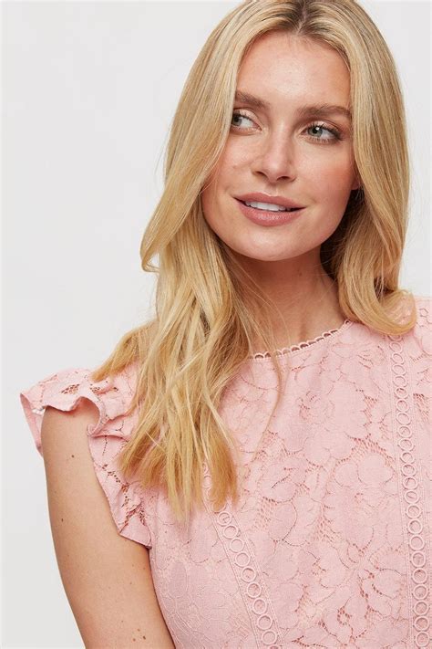 Dresses Blush Lace Mini Dress Dorothy Perkins