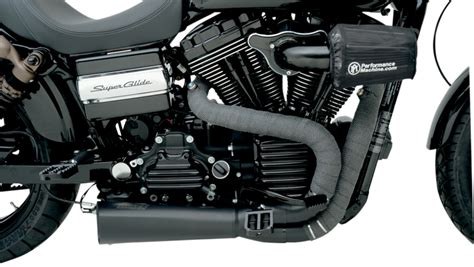 D&d performance exhaust manufactures custom aftermarket exhaust systems for harley dyna exhaust systems. Vance & Hines Competition Series 2 into 1 black exhaust ...