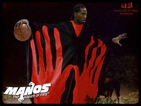 Hand length is measured from the base of the palm to the tip of the middle finger. See the parodoy pics of Kawhi Leonard in "Manos The Hands Of Fate" and "Spurassic Park" | Spurs ...