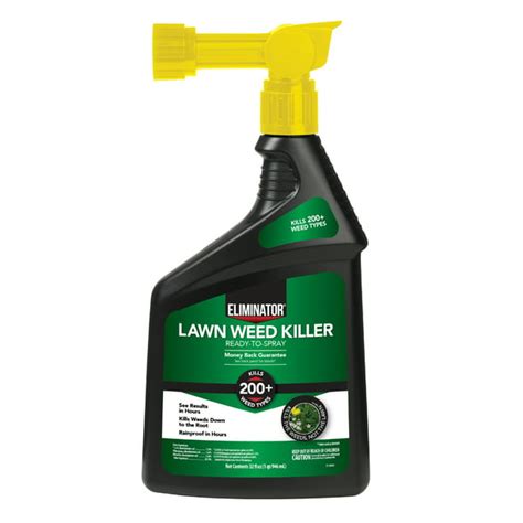 Eliminator Lawn Weed Killer Ready To Spray 32 Fl Oz