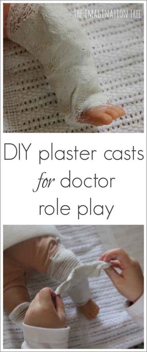 Diy Plaster Casts For Doctor Role Play