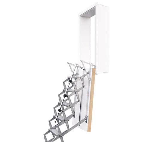 Fantozzi Alluminio Vertical Wall Access Concertina Loft Ladder