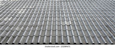 Black Tiled Roof Background Stock Photo 252089671 Shutterstock