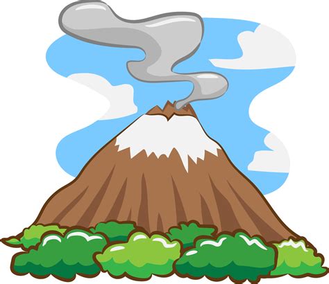 Volcano Png Graphic Clipart Design 19806328 Png