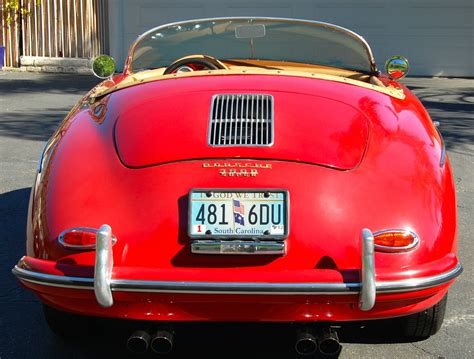 Porsche Replica 1956 356 Speedster Porsche Red For Sale In El Cajon
