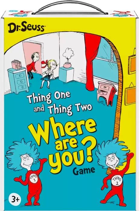 Dr Seuss Thing One And Thing Two Where Are You Card Game By Funko
