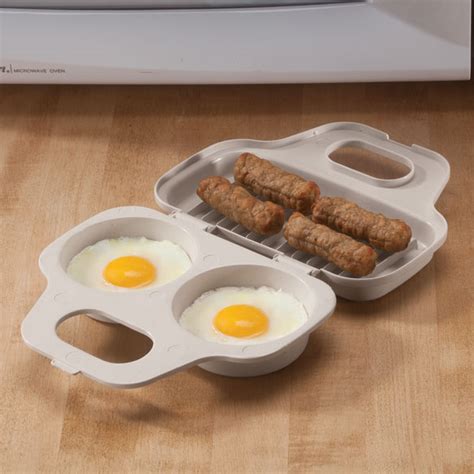 Microwave 2 Egg Poacher Microwave Egg Cooker Easy Comforts