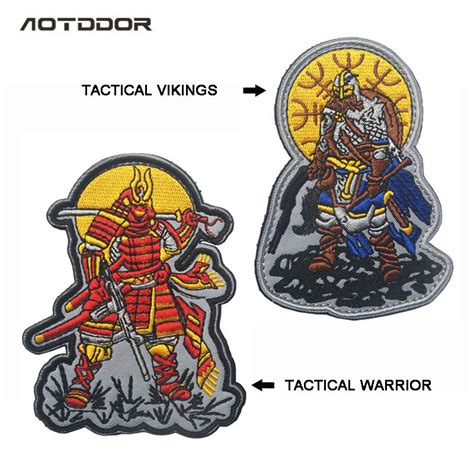 Tactics Samurai Tactical Vikings Viking Army Badge Tactical Morale