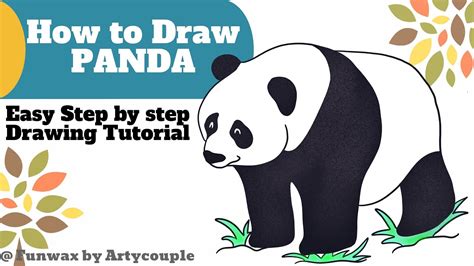 Panda Drawing Easy For Kids