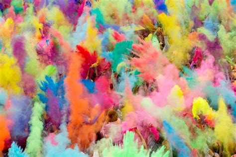Crazeecolors Holi Color Powder 100 Assorted Vibrant Color Packets