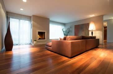 Cherry Wood Floors With Light Gray Walls - Agreeable Gray With Cherry Floors