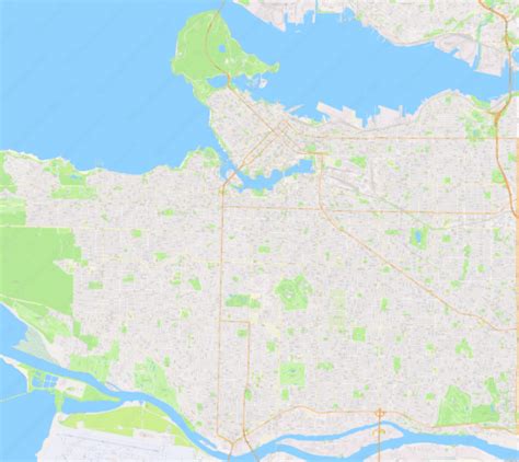 Vancouver Modern Atlas Vector Map Boundless Maps