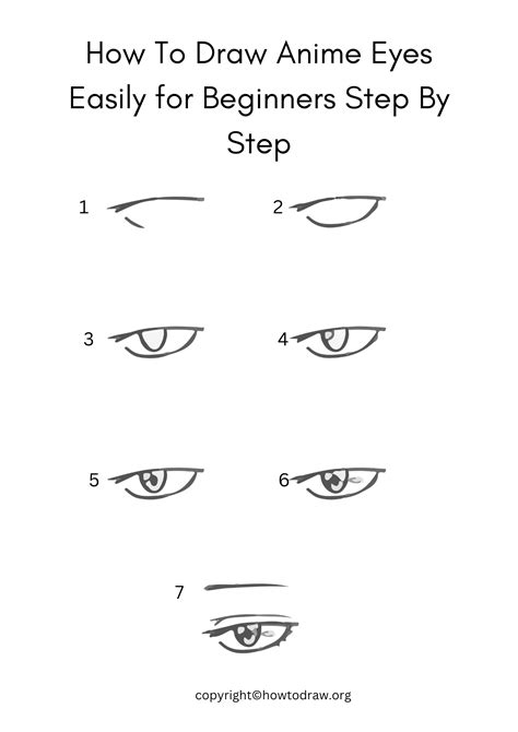 Draw Anime Eyes Archives How To Draw