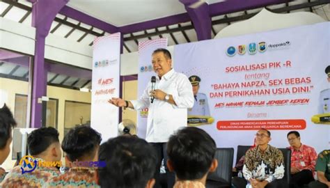 Bupati Jember Sosialisasikan Bahaya Napza Dan Sex Bebas Di Kalangan Remaja News Indonesia