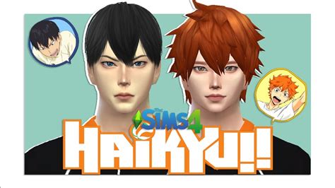 Haikyuu The Sims 4 Cas Speed Cas Kageyama And Hinata Youtube