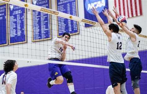 men s volleyball holds 1 5 record in conference play following doubleheader the berkeley beacon