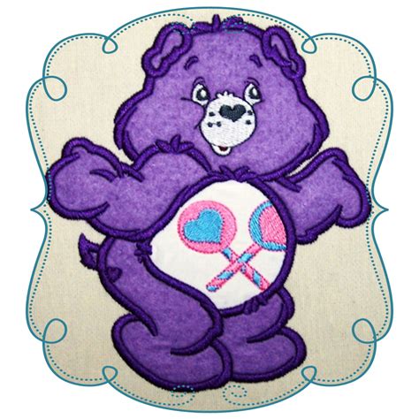 Care Bear Applique | Care bear, Applique, Bear