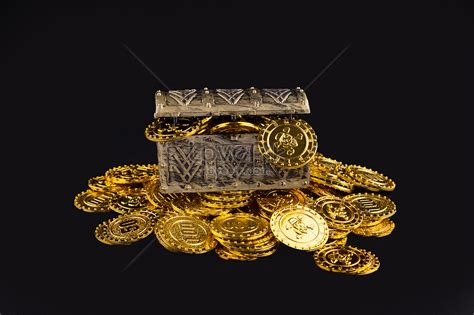 Gold Coins And Treasure Boxes Picture And Hd Photos Free Download On