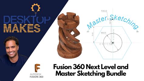 2 Course Bundle Next Level And Master Sketching Fusion 360 Design