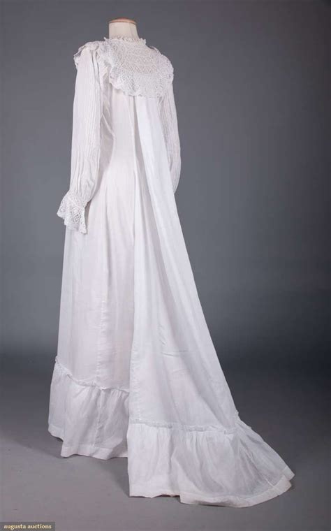 Nightgown Cotton No Location Available 1870s To 1890s In 2022