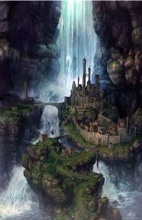 Script Reveals Mysterious Location Modren Villa Fantasy Art