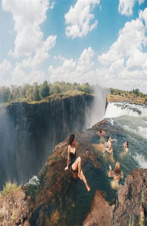 Pin On Devils Pool Victoria Falls Zambia