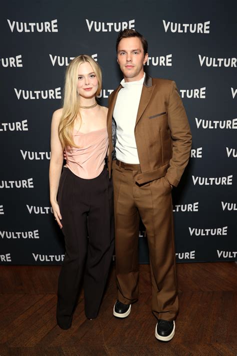 the great stars elle fanning and nicholas hoult at the 2021 vulture festival tom lorenzo