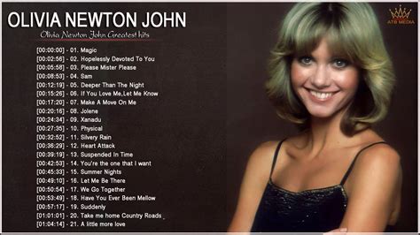 Olivia Newton John Greatest Hits 2021 Olivia Newton John Top 100 Best Songs Of Collection